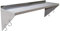 MOOTACO Stainless Steel Shelf,Commercial Kitchen Wall Shelves With 5 Hooks for Restaurant, Bar, Home, Kitchen, Laundry, Commercial Use (120 x 30cm)