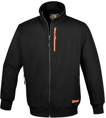 BETA 7664N XXXL - Felpa zip lunga