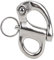 BORDSTRACT Mousqueton à œil à Dégagement Rapide, Mousqueton à œillet en Acier Inoxydable Très, Résistant Gréement De Bateau à Voile, pour Escalade, Voilier, Yacht Bracelet (50MM)