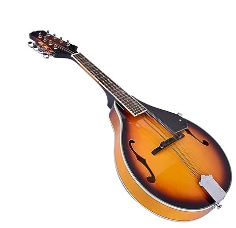 8 String Basswood Acoustic Mandolin Music Instruments With Adjustable Bridge For Beginners Mandolin for Adult