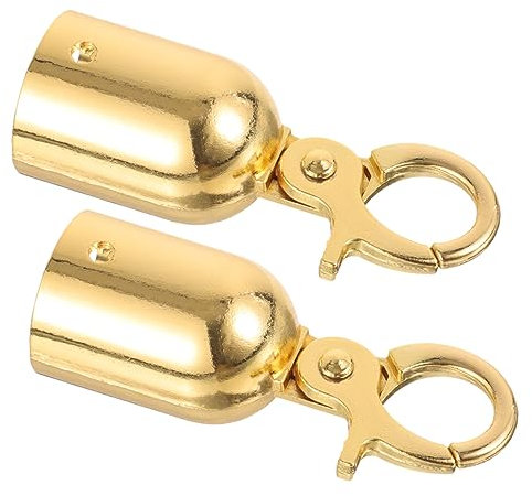 Housoutil Fermacorda in Acciaio Inox 2 Pezzi Tappo Terminale Con Gancio Per Corda Da 4 Pollici Accessori Per Staccionate E Balustrate Esterni Blocca Estremità Corda Per Terrazze E Spazi Esterni