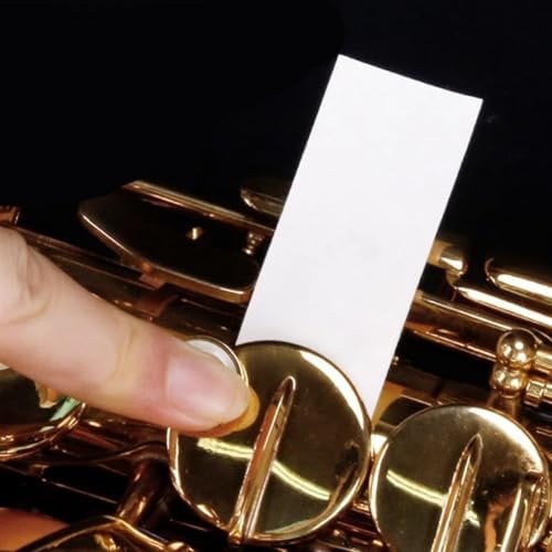 Saxophon-Leder-Pad, saugfähiges Papier, Flöten-Saxophon, Klarinette, Knopf, saugfähiges Papier, Holzblasinstrument, Tastenblock, absorbierendes Papier