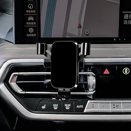 LSXEL porta cellulare da auto Compatibile con BMW X3/X4/X4M/IX3 2022 2023 2024(for X3/X4/X4M/IX3 2022-2024)