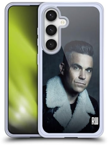 Head Case Designs Offizielle Robbie Williams Lederjacke Kalendar Soft Gel Handyhülle Hülle kompatibel mit Samsung Galaxy S24 5G