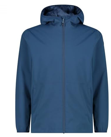 CMP Herren 34Z5437 Herren-Jacke aus zwei Lagen Stretchgewebe, bluesteel, 54