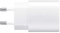 Samsung Chargeur USB C, Adaptateur Secteur 25W Ultra Rapide, Adaptateur USB C vers USB, Chargeur samsung Charge Rapide, Samsung Chargeur Original, sans câble, Blanc