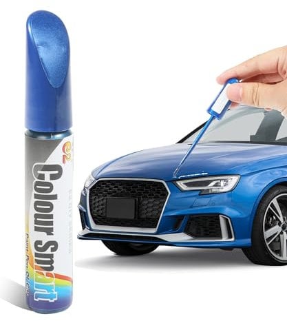 Flaconi Pintura Coche,Pluma de Retoque del Coche,Rotulador Arañazos Coche,Rotulador Pintura Coche,Bolígrafo De Reparación Arañazos Coche,Bolígrafo Quita Arañazos Coche (Azul)
