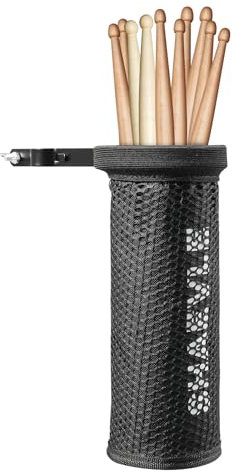 SHAEVLE Support de baguettes réglable en nylon avec pince verrouillable en alliage d'acier pour baguettes jusqu'à 5 paires, noir