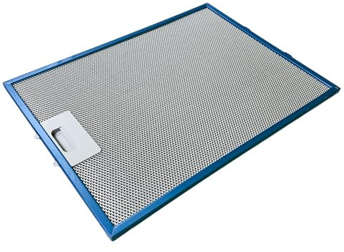 eRicambi, Filtro Cappa Aspirante Antigrasso Alluminio, Compatibile con Elica, Dimensioni: 289x380x9 (mm) GF03RB - Made in Italy - Lavabili in Lavastoviglie
