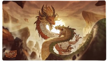Arcane Tinmen ApS Dragon Shield: Playmat + Tube - Wood Snake 2025
