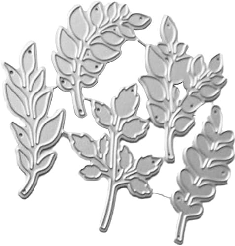 Blatt-Stanzformen für Kartenherstellung, Metallblätter, Stanzschablonen für Bastelarbeiten, Scrapbooking, Fotoalbum, dekorative Prägepapier-Stanzformen für Kartenherstellung, Schablonenstanzen