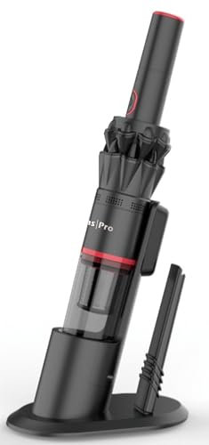 Akitas Pro H2 Cordless Handheld Vacuum Cleaner 0.5kg Ultra Light Up To 26min Run-time For Car Mini Portable Hoover With Charging Dock And Tool Set