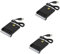Ohewiiuk 3X Portable Smart Card Reader for Bank Card Card ID DNIE ATM IC SIM Card Reader for Android Phones and Tablet
