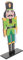 VICASKY Traditional Wooden Nutcracker Soldier Figure Unique Holiday Decor for Tabletop Home Adornment for Christmas Celebrations Festive Decorations