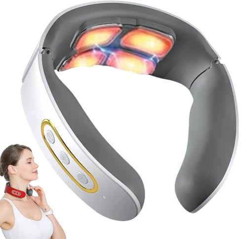 nurotex 11-in-1 nackenlösung,rehapuls nackenmassagegerät,rehapuls nackenmassager, neurotex,neurotex nacken,nurotex,Neck Massager, 4Head Intelligent Neck Massager with 42°C Heat Therapy, 6 Modes