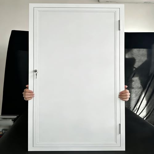 Revisionsklappe Trockenbau Wand Decken Revisionspaneele für Außen Innen, 30 50 60 70 80 90 120 140 cm Schalldämmende Waben Revisionsklappe, Inspektionsklappe(WxH(50x110cm))