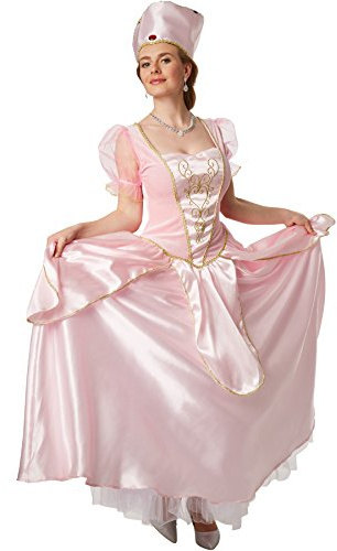dressforfun Kostüm Prinzessin Dornröschen | Zauberhaftes Kleid mit besticktem Brustbereich inkl. Krone (XXL | no. 301882)