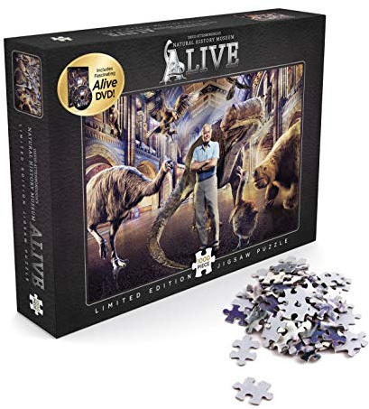 David Attenborough's Natural History Museum - Alive 1,000 piece Jigsaw puzzle &