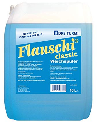 Dreiturm Flauschi Classic Weichspüler 10 L Wäscheweich Maschinenweichspüler Waschmaschinenweichspüler