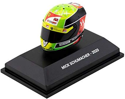 MBA-SPORT Mick Schumacher Miniaturhelm 2020 1:8