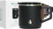 Elemental Summit Coffee Mug - Coffee Cup Travel Mug - Thermal Cup with Handle & Lid - Lightweight Vacuum Insulated Coffee Cup - Hot & Cold Triple Wall Stainless Steel Travel Mugs - Black - 350 ml