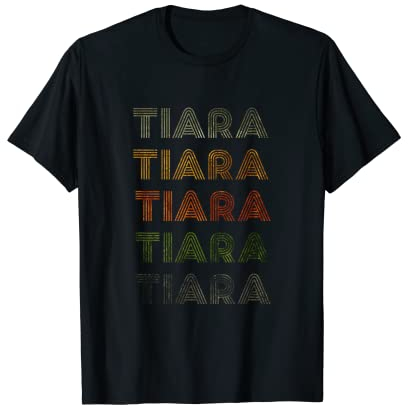 Love Heart Tiara Tee Grunge/Schwarze Tiara im Vintage-Stil T-Shirt