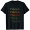 Love Heart Tiara Tee Grunge/Schwarze Tiara im Vintage-Stil T-Shirt