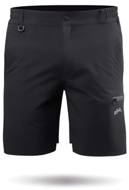 Zhik Mens Deck Sailing Boating Watersports Shorts - Anthracite - Easy Stretch Lightweight - Size - L