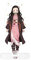 Crunchyroll Demon Slayer - Kimetsu no Yaiba - Nezuko - Figure/Standy en Acrylique - 10 cm - Original et sous Licence - Multicolore