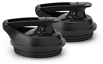 NutriBullet 2er-Pack Premium to go Deckel, klein, Schwarz