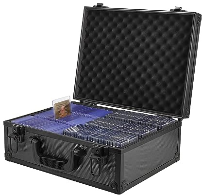 HZGXQN Toploader Storage Box for 3 x 4 35pt Rigid Card, Top Loader Card Storage Hard Case, Sports Card Storage Boxes for Trading Cards, Top Loaders Holder (Holds 600+ Toploaders)