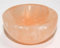 Gifts and Guidance Selenite Bowl Dish Carved Polished Crystal Peach Orange - Small 60mm - Delicate