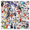 50 Pcs American Football Stickers, Cool Sports Sticker for Fans Kids Teens Adult, Durable Aesthetic Decals for Water Bottle Laptop Skateboard Bicycle Motorbike Car Computer Scrapbook