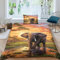 ESSAHI Elefant 3D Drucken Betten Set Bettwäsche Set Microfaser Himmlische Qualität Wildes Tier Bettbezug Mit Kissenbezug 3 Teilig，für Kinder Erwachsener Single（135x200cm）