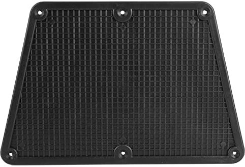 BORDSTRACT Kunststoff-Spiegel-Außenbordplatten-Pad, Außenbord-Spiegelplatte, Kunststoff-Spiegel-Außenbordplatten-Pad Für Schlauchboot, Yacht, Kajak, Kanu, Fischerboot, Schwarz