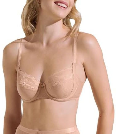 Lisca Bügel-BH Größe 100D, Farbe Süße Mandel