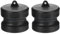 PATIKIL Poly Cam Lock Fittings, 2 Stück 2 Teil DP Staubkappe Cam Groove Schlaucharmaturen Polypropylen Cam Lock Fittings, Schwarz