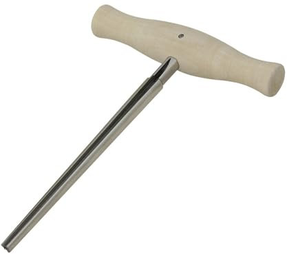 Geigenreibahle mit Holzgriff für Violine Peg Hole Reibahle Geigenherstellung Werkzeuge Metall Geigenherstellung Gadget Peg Reibahle