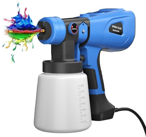 2024 New - 700W Fence Paint Sprayer, Electric Paint Sprayer with 3 Spraying Modes & 3 Copper Nozzles Spray Gun Stronger Power for Pesticide/Disinfection/Wall Spraying/Furniture/Decking Painting