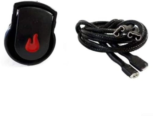 Per Char Broil compatibile BBQ Grill Accessorio Affidabile Pulsante Accensione e Fili di Collegamento Set