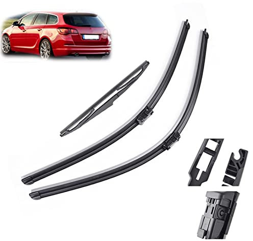 WILSEM 27 25 12 Ventana Trasera Delantera Escobillas Limpiaparabrisas para O&Pel para Astra J 2009 2010 2011 2012 2013 2014 2015
