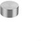 Efficiente paraspruzzi per moka con tappo spray in acciaio inox (rotondo)