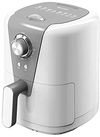 YNIYUJKL Freidora Eléctrica Sin Aceite, Freidora De Aire Doméstica con Temperatura Constante Y Control Preciso para Un Calentamiento Uniforme, Cocina Gourmet DIY Pattern, Blanca,White
