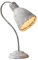 LOBERON Tischlampe Lamothe, Spitzenrand aus Eisen, zauberhafter Shabby-Chic, handgemachtes Antik-Finish, Tischleuchte, Wohn-Accessoire, Kunststoff, creme