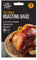 Clear Food Grade Polyester Roasting Bags, 10 Pack (25cm x 38cm) - Oven & Microwave Safe, Perfect for Cooking, Baking, and Roasting