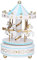 AUNMAS Scatola Musicale giostra Scatola Musicale giostra per Natale Matrimonio Negozio di Regali di Compleanno Decorazione per la casa (2#)