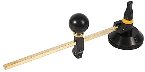 Nikou Cutter for Vetro - Cutter for Taglio del Vetro Bussole Regolabili Tipo Cutter Circolare in Vetro 40cm Max.Diam. Tondo