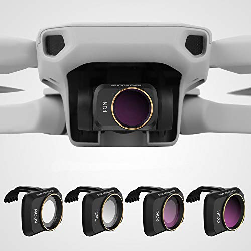 Hensych Filtro obiettivo fotocamera per Mavic Mini/Mavic Mini 2/ Mini SE Drone, MCUV CPL ND NDPL Filtro Alta trasmissione Cornice di modellazione integrata (MCUV+CPL+ND4+ND8)