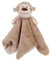 Apricot Lamb Kuscheltiere, Affe, Sicherheitsdecke, Babydecke, Babydecke, luxuriös, kuschelig, Plüsch, für Babys (Affe, 33 cm)