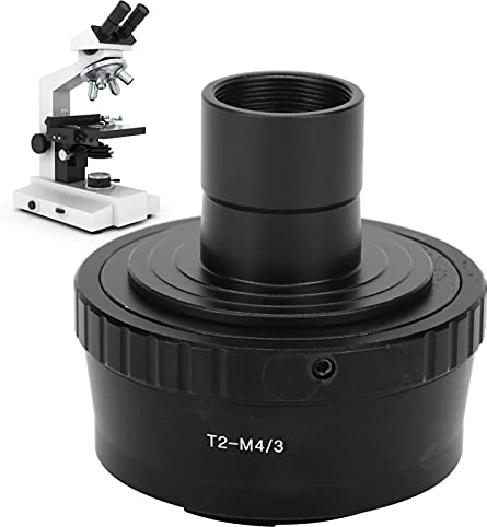 Zunate T-Adapter, 23,2 Mm Biologisches Mikroskop T-Mount-Verlängerungsrohr T2-Mount-Adapterring für M4 / 3-Zoll-Kamera, M42x0,75-Schnittstellenobjektivadapter